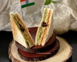 A picture of step 6 of Tricolour Sandwich.