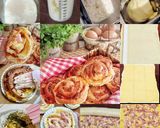 Foto langkah ke 4 dari resep Ham & Cheese Bread Garlic Butter.