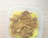 Foto langkah ke 7 dari resep 80. Nasi Rasul isi ayam suwir.
