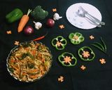 A picture of step 6 of Veg Chow Mein / Chinese Noodles.
