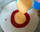 A picture of step 3 of Chocolate red velvet zebra cake.