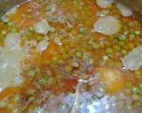 A picture of step 7 of Aloo Matar Gosht.