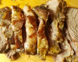 Pas rețetă Carne de porc, vită și piept de curcan în folie la cuptor 14 fotografie