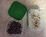Foto langkah ke 1 dari resep Nasi goreng rendang.