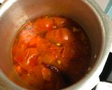 A picture of step 4 of Tomato Rasam.