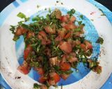 A picture of step 2 of Corn Mini Uttapam.