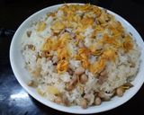 Hình bước làm 2 của món Xôi mặn đậu phộng