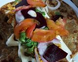 A picture of step 2 of Mince wrap.