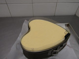 Tarta corazón mousse de fresa y maracuyá