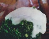 Foto del paso 3 de la receta: Muffins integrales verdes 🌿🌱