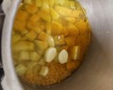 A picture of step 2 of Chayote Dal for rice.