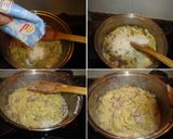 Foto del paso 6 de la receta Fetuccini con carne y marisco