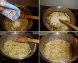 Foto del paso 6 de la receta: Fetuccini con carne y marisco