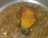 A picture of step 3 of Anday choly ka salan.