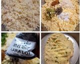 A picture of step 2 of Farali Red Potato Tikki Chaat.