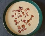 Selymes, ropogós baconös sajtkrémleves Fibriya keto GM recept fázis 2 fotója