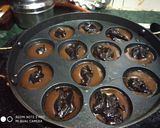 A picture of step 3 of Eggless Mini Chocolate Lava Cake.