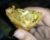 A picture of step 5 of Iftaar special Spring rolls.