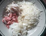 Foto langkah ke 2 dari resep Spageti Fettucini Carbonara Home made.