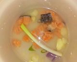 Foto langkah ke 1 dari resep MPASI SALMON KEDELAI 6+.