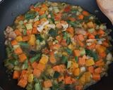 A picture of step 3 of Minestrone Couscous.
