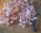Une image de l'étape 1 de Quiche cervelas.