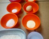 A picture of step 1 of Burger buns.