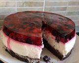 Erdei gyümölcsös tejberizs torta 🫐🍓🍰 recept fázis 9 fotója