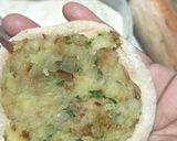 A picture of step 4 of Aloo Paratha.