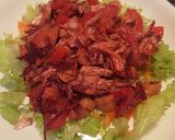 Foto del paso 2 de la receta: Ensalada fresca de pollo y vegetales variados