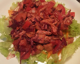 Foto del paso 2 de la receta: Ensalada fresca de pollo y vegetales variados