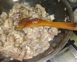 A picture of step 3 of White mutton 😋😋.
