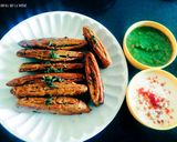 A picture of step 6 of Crispy tasty khasta Methi leaves mathri.
