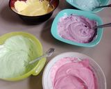 Foto langkah ke 5 dari resep Rainbow Cake Kukus.