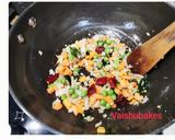 A picture of step 3 of Barnyard Millet and Lemon Upma.