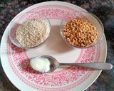 A picture of step 1 of Quick Til / sesame chikki.