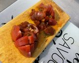 Une image de l'étape 5 de Aiguillettes de canard au martini rouge, tomate et oignon.