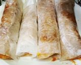 A picture of step 3 of Chicken wraps.