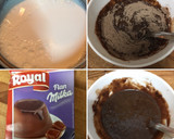 Foto del paso 1 de la receta: Tarta de galletas con flan de chocolate