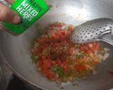 A picture of step 2 of Masala maggi.