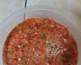 Gambar langkah 4 resipi Sambal berlado ayam.