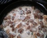 Foto del paso 4 de la receta: Fideos con champiñón y pollo a la crema