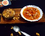 अखरोट पपीता हलवा (Akhrot papita halwa recipe in hindi) रेसिपी चरण 4 फोटो