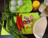 Foto langkah ke 1 dari resep Telur Dadar Tebal Khas Padang🐣.