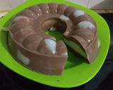 Foto langkah ke 3 dari resep Puding milo polkadot.