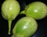 A picture of step 1 of Baigani or baigan Bara.
