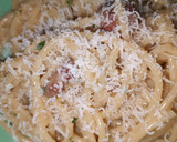 Foto del paso 7 de la receta: Spaghetti a la carbonara con huevo fresco