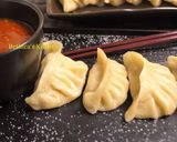 A picture of step 10 of Paneer Momo.