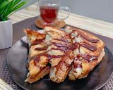 Foto langkah ke 6 dari resep 274. roti sandwich pisang bakar enak & mudah cara bikinnya.