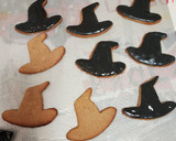 Foto del paso 6 de la receta: Galletitas Halloween: sombreros de brujas sabor a café